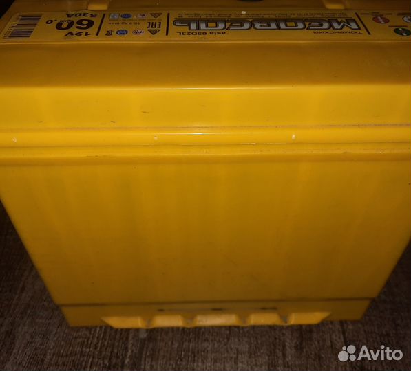 Аккумулятор 60Ah пусковой ток 530 А Азия 65d23i