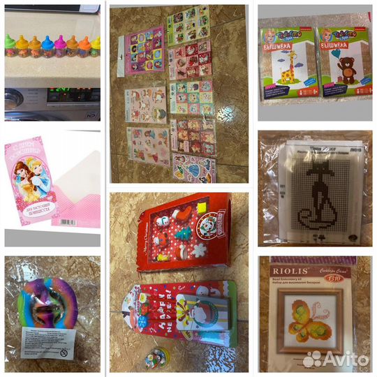 Пузырьки, наклейки, мыльные пузыри новые