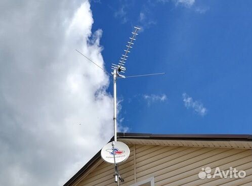 Установка и ремонт антенн, настройка спутниковых