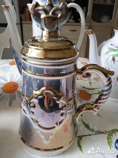 Посуда СССР чайники