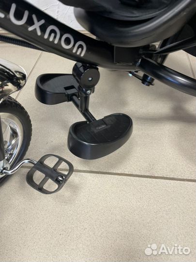 Велосипед трёхколёсный, черный luxmom5588