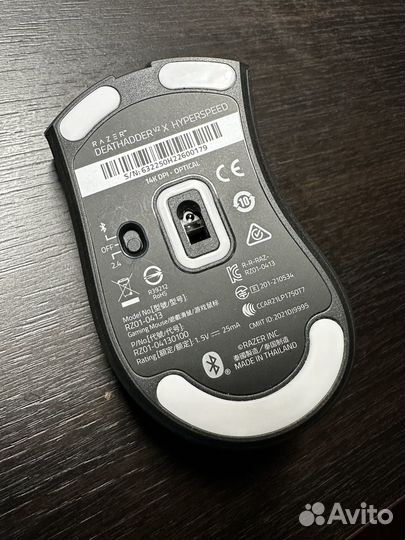 Игровая мышь razer deathadder x hyperspeed v2