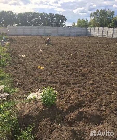 Вспашка земли