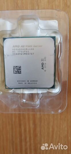 Процессор AMD A8-9600 AM4 оем
