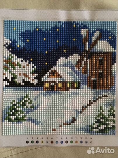 Готовая вышивка крестом