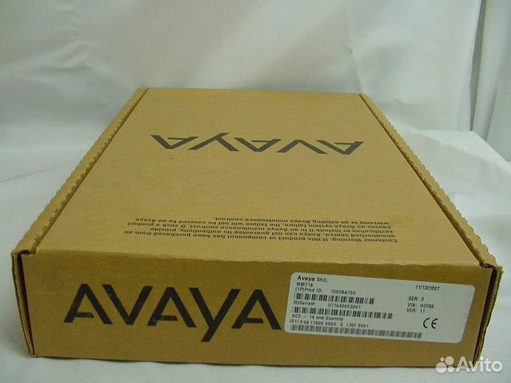 Плата аналоговых портов Avaya мм716 / 700466642