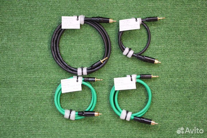 RCA-MiniJack Coaxial Canare, Japan