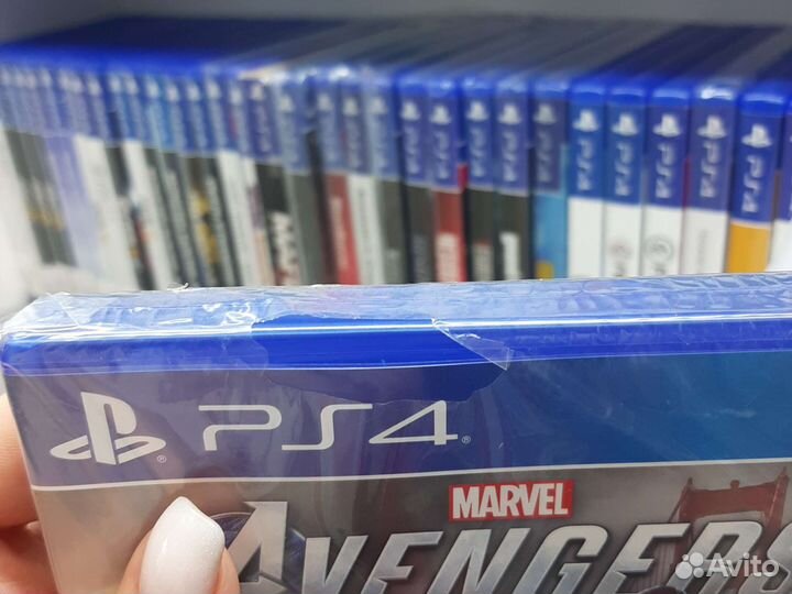 Marvel Avengers (PS4, новый)