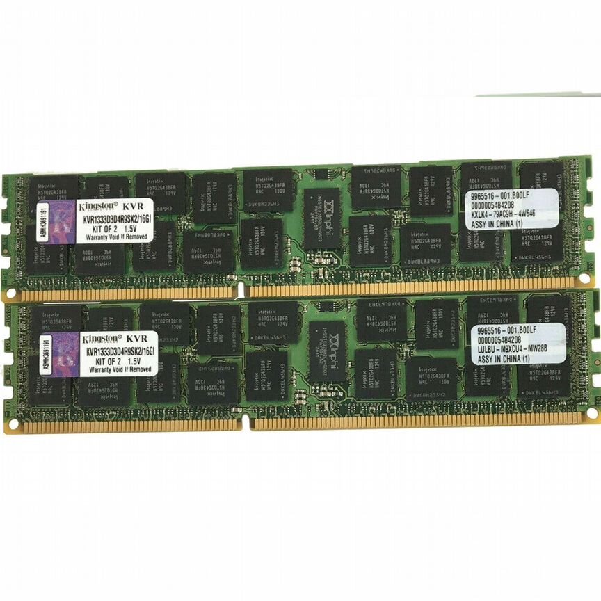 [KVR1333D3D4R9SK2/16GI] Оперативная Память Kingston Kvr1333d3d4r9sk2/16gi