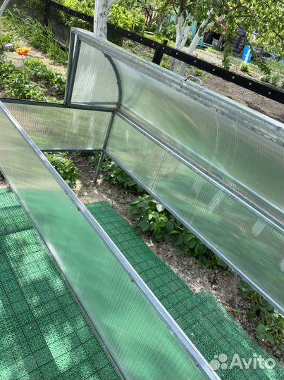 Парник / теплица под сотовый поликарбонат лотос