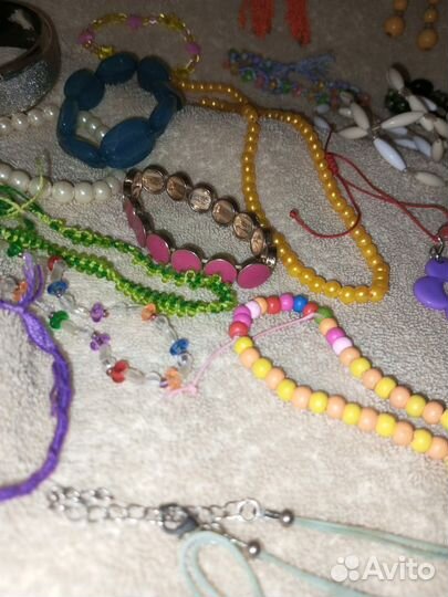 Украшения (пакетом) бижутерия