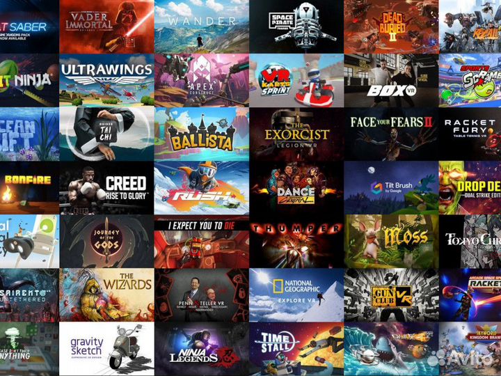 Аренда VR шлема + Игровой компьютер