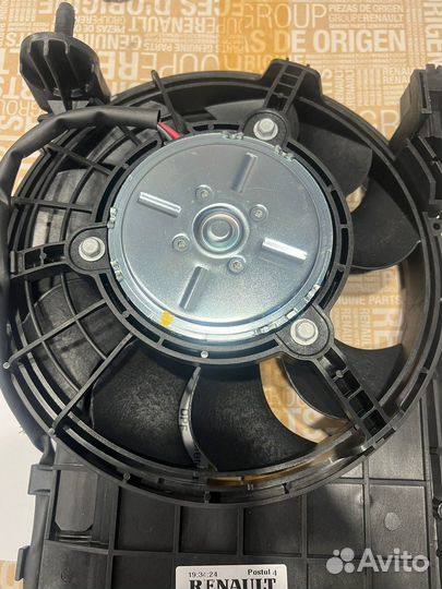 Вентилятор с диффузором АКПП Renault Kaptur