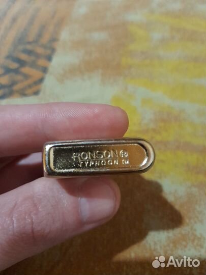 Бензиновая зажигалка Ronson Typhoon, США 80-е годы