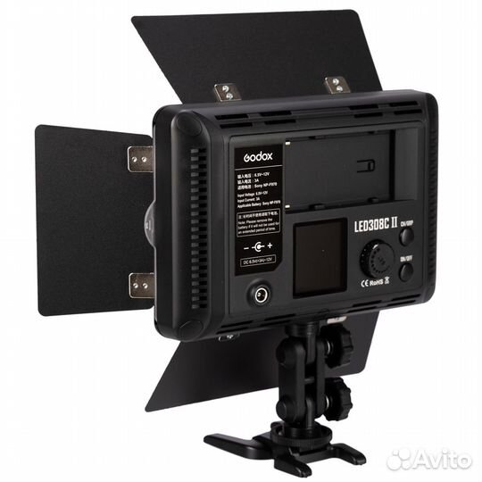 Осветитель светодиодный Godox LED308C II, 21 Вт, 3