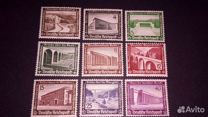 Германия 1936. Мосты дороги. Полная*