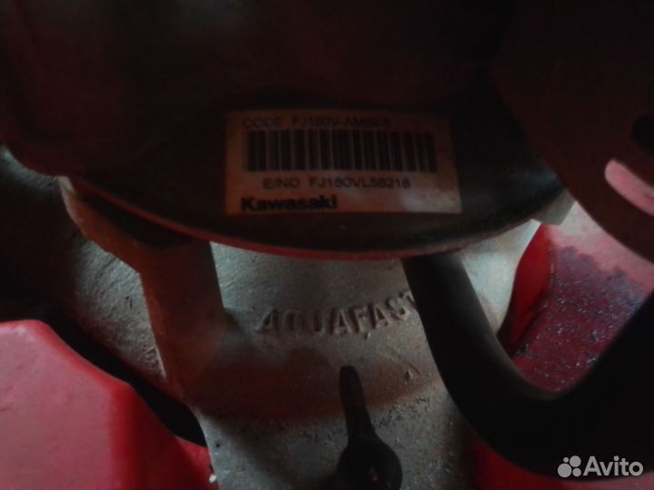 Плавающая мотопомпа Aquafast, двигатель Kawasaki