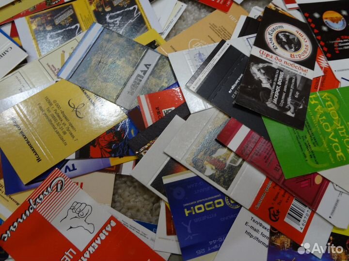 Спичечные этикетки - большая коробка 350 шт редких