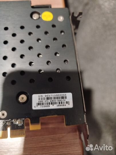 Видеокарта rx 570 4gb