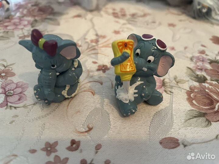 Динозаврики и слонята киндер