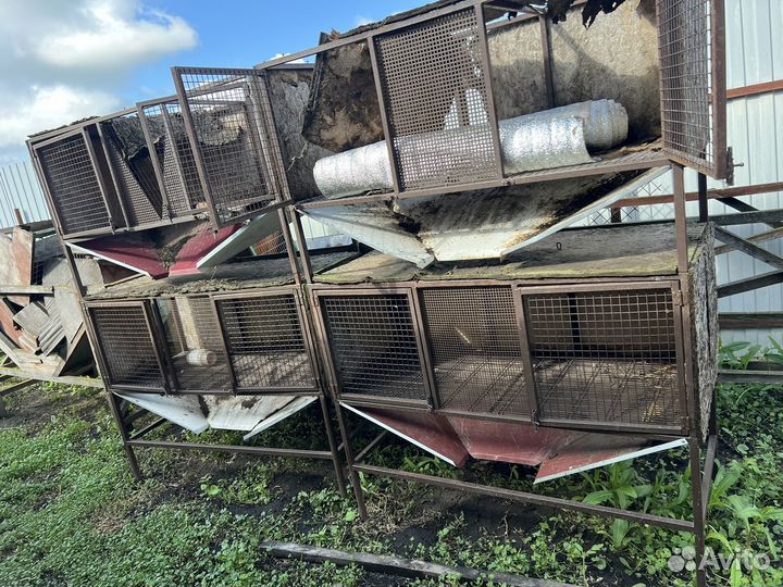 Клетки для кроликов или бройлеров