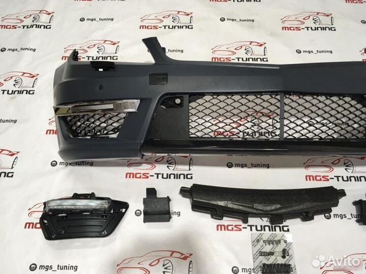 Бампер в сборе Mercedes C63 AMG W204