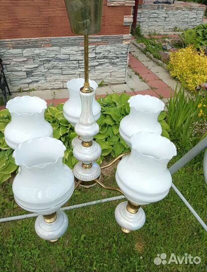Люстра.Фарфор.Винтаж.Импорт