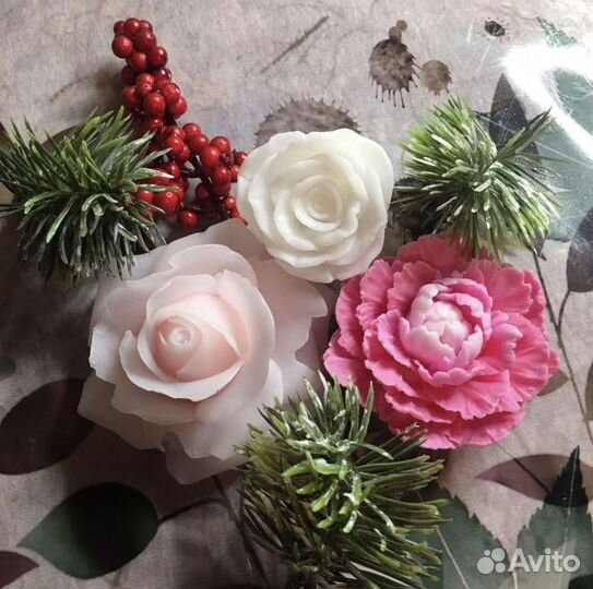 Силиконовые формы для мыла,цветы