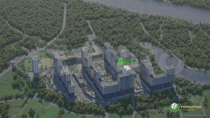 Квартира-студия, 22,7 м², 9/24 эт.