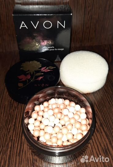 Пудра и румяна в шариках avon