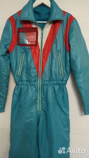 Винтажный лыжный комбинезон, женский, р, 36