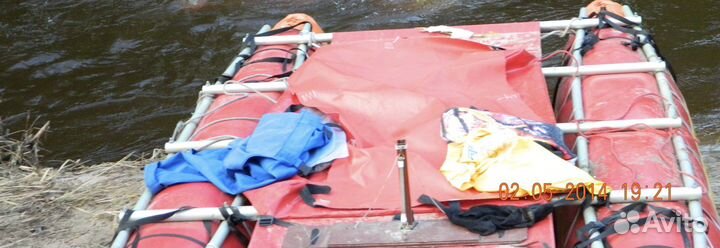 Надувной катамаран