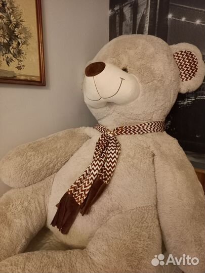Плюшевый медведь 2 метра