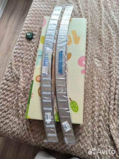 Накладки на бампер сх-5 mazda