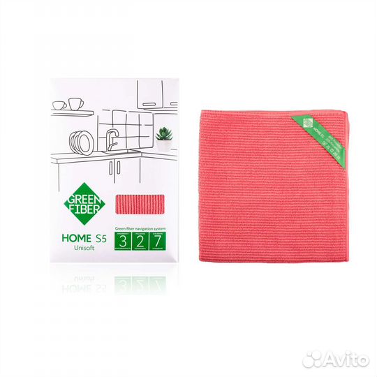 Салфетка вельветовая, гринвей