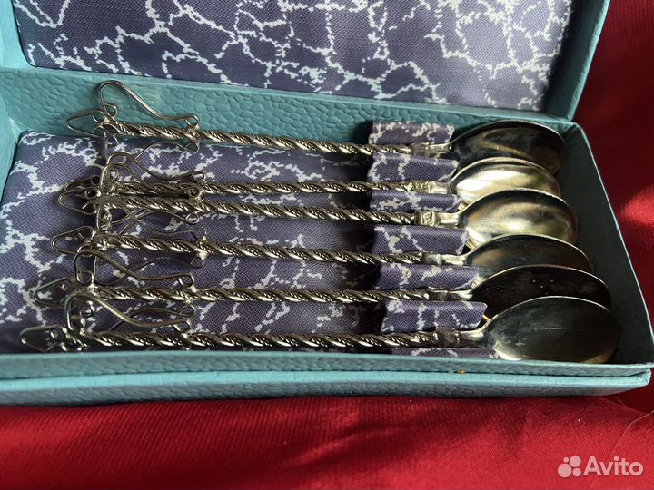 Набор ложек чайных СССР сталь