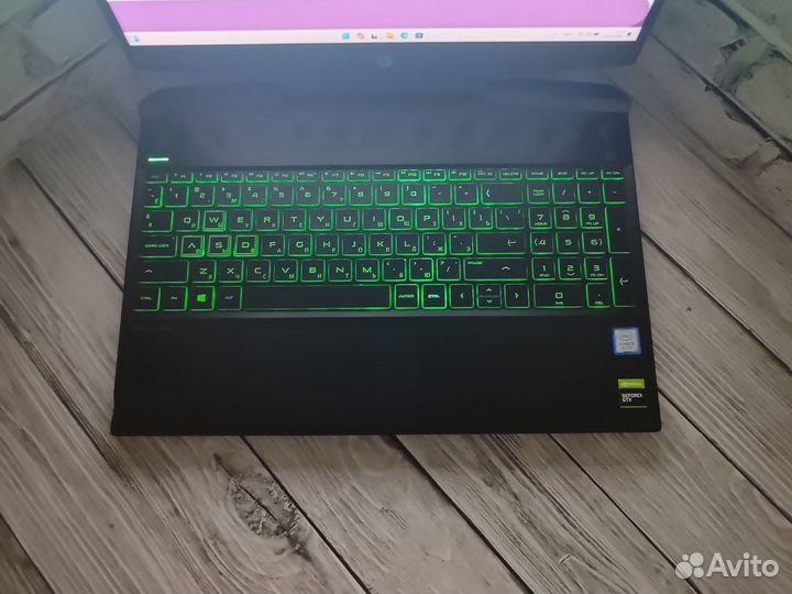 Игровой HP Omen i5/GTX1660Ti-6Gb/12Gb/SSD/HDD/15.6