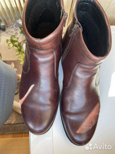 Полусапоги зимние 44 р.экко