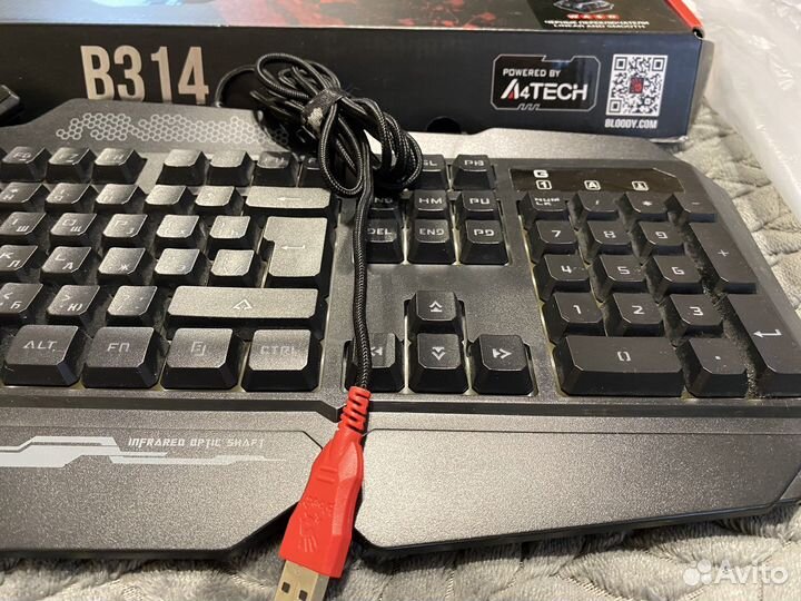 Игровая клавиатура A4Tech Bloody B314