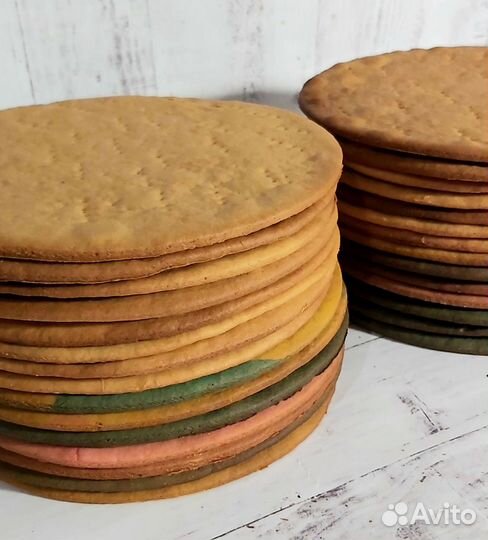 Коржи медовые В Наличии