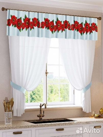 Фотошторы и тюль, новые