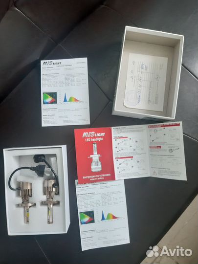 Светодиодные лампы AVS с охлаждением