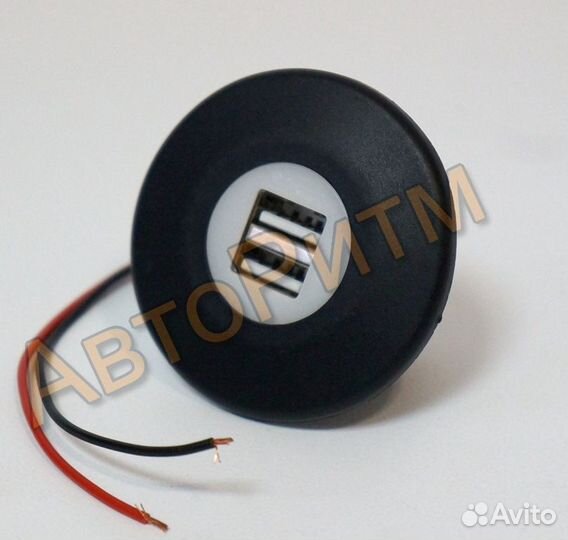 USB розетка 2A зарядка с подсветкой в автобус авто
