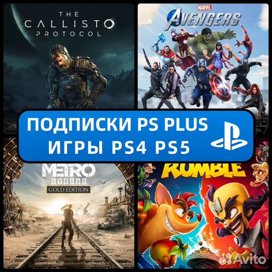 Подписка PS Plus Deluxe / EA Play / Игры / CP