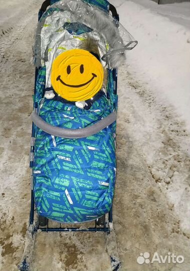 Коляска санки ника 7-8sk