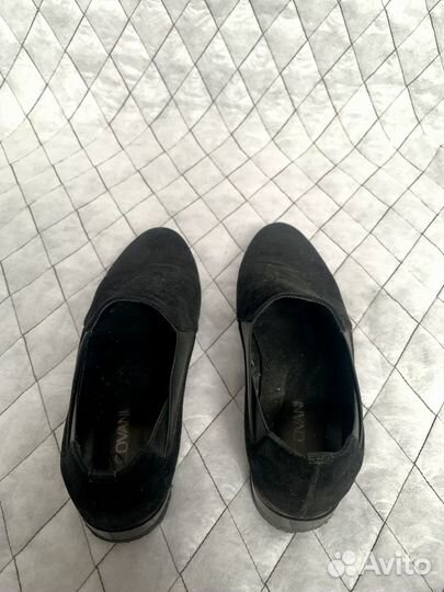 Туфли женские демисезонные натуральная замша