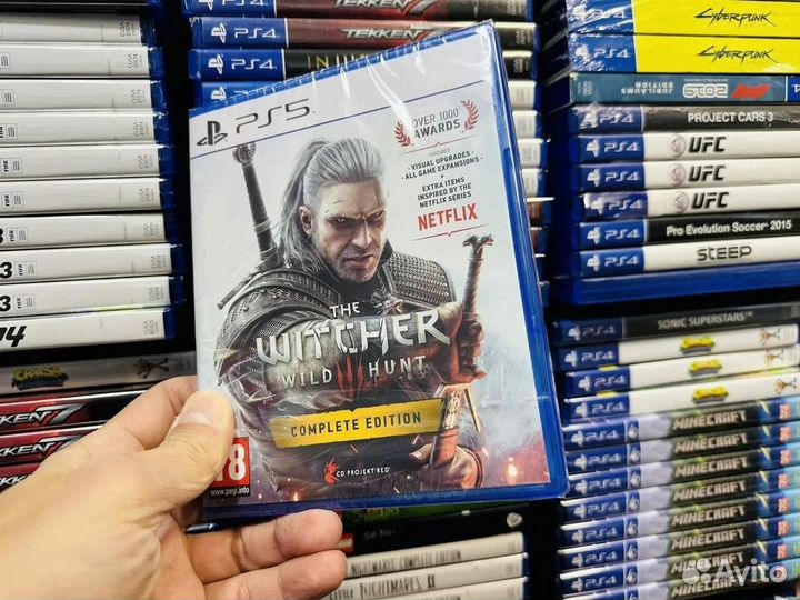 The witcher 3 ps5 Ведьмак 3 диск новый