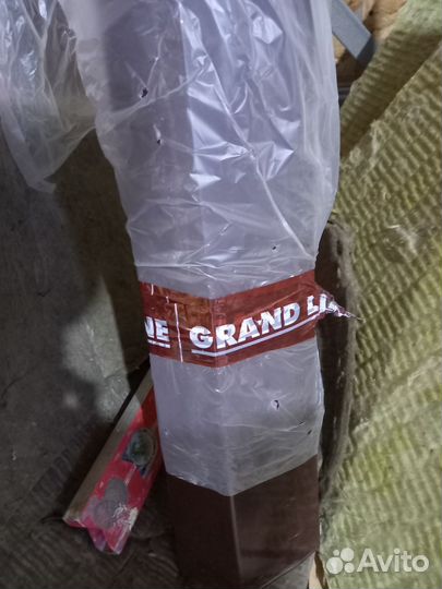 Планка ветровая grand line, ral 8017