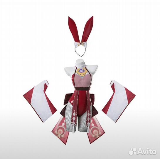 Косплей геншин Яэ Мико