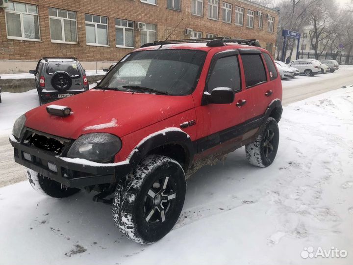 Накладки,Обвес,Арки,Расширение Chevrolet niva